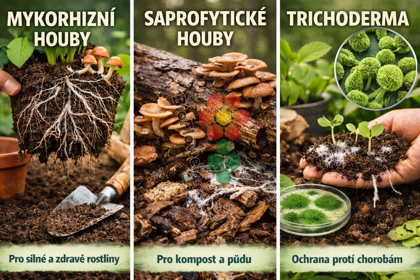 houby pro zahradnictví