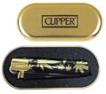 Zapalovač Clipper CMP11R Gold Leaves+Giftbox