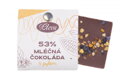 Mléčná čokoláda s pylem 53%