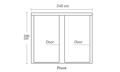 HOMEbox Ambient R240 (240x120x200 cm)