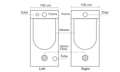 HOMEbox Evolution Q100 (100x100x200 cm)