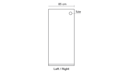HOMEbox Vista Triangle+ (120x75x200 cm)