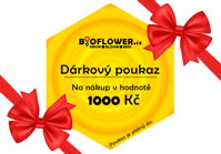 Dárkový poukaz na odběr zboží v hodnotě 1000 Kč