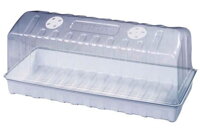 Plastový skleník s ventilací 47 x 20 x 20 cm
