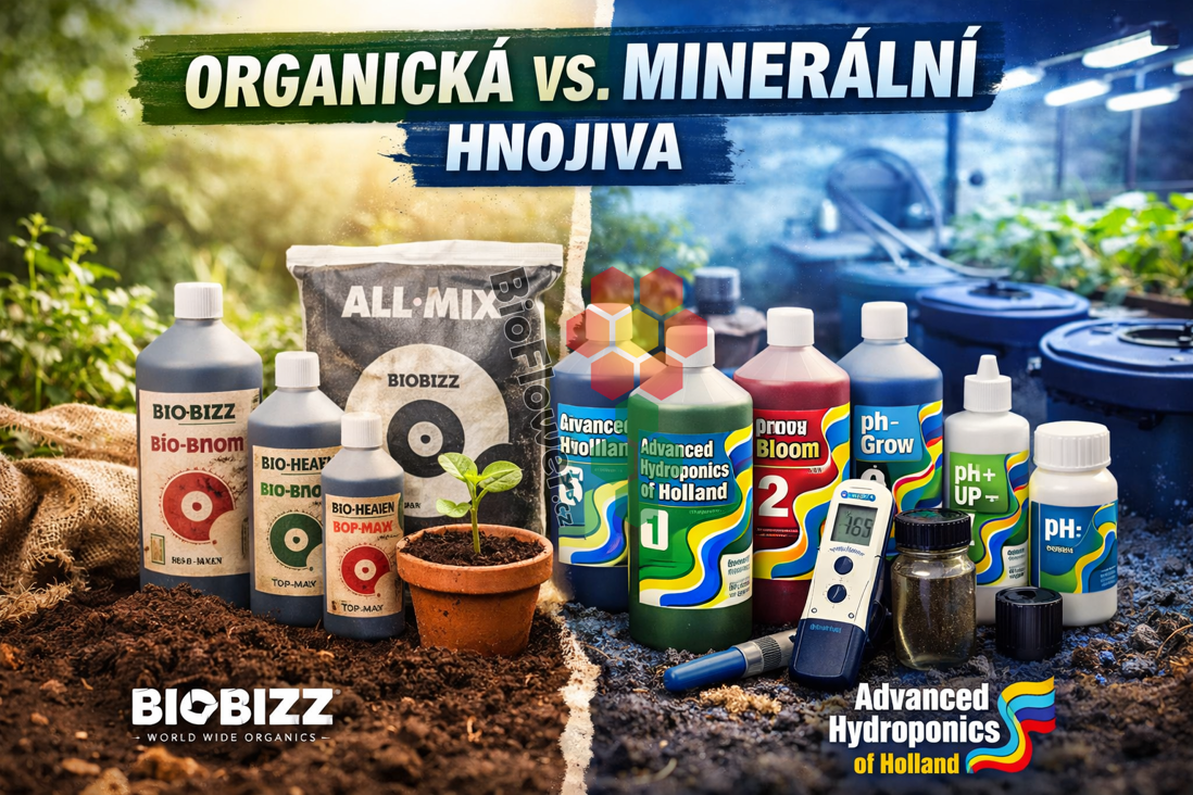 Hnojit organicky nebo minerálně?