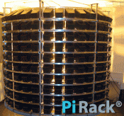 PI Rack -  Vertikální pěstební systém pro 350 rostlin