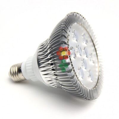 LED žárovka 27 W (podpora růstu pro rostliny)