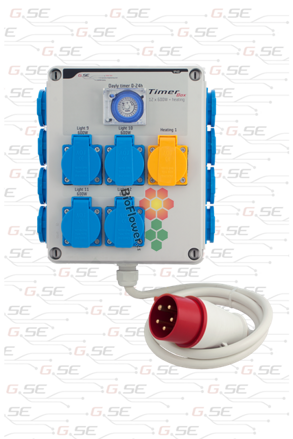 GSE - General System Engineering - GSE Timer Box II 12 × 600 W + 2000 W