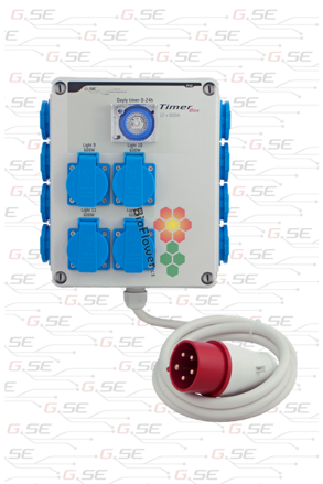 GSE - General System Engineering  - GSE Timer Box II 12 × 600 W