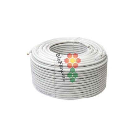 Bílý instalační kabel CYKY-J 3x2,5 