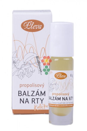 Pleva Propolisový balzám na rty kulička bezbarvý 6g