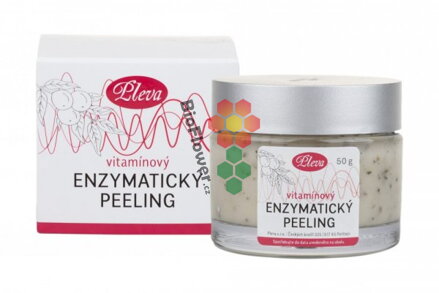 Pleva Vitamínový enzymatický peeling na pleť 50g