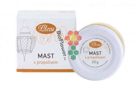 Pleva Mast s propolisem 20g
