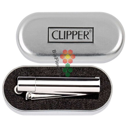 Zapalovač Clipper Classic CMP11R Silver+Giftbox