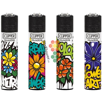  Zapalovač Clipper CP11RH Urban Flowers