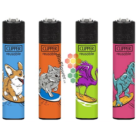 Zapalovač Clipper CP11RH Surf Animals