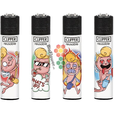 Zapalovač Clipper CP11RH Funny Cupid