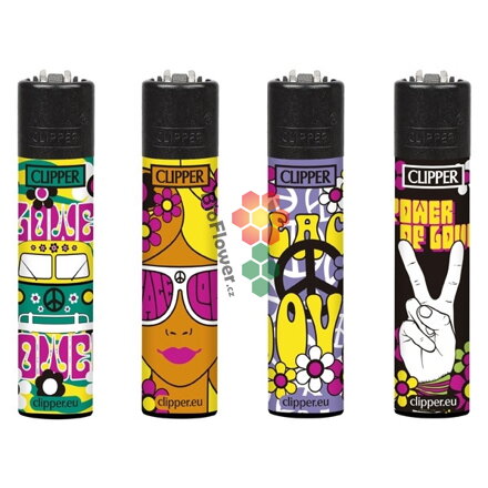 Zapalovač Clipper CP11RH Hippie Cool 2 