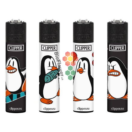 Zapalovač Clipper Classic Large CP11RH Penguins