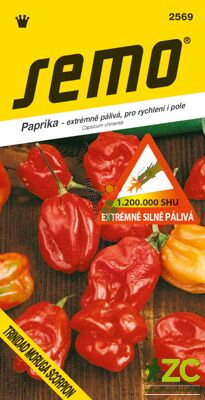 Semo Paprika zeleninová pálivá - Trinidad Moruga Scorpion