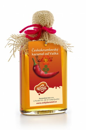 Vaškův karamel - Chilli karamel 0,2 l