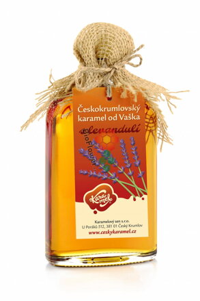 Vaškův karamel - Tekutý Karamel s levandulí 1 l