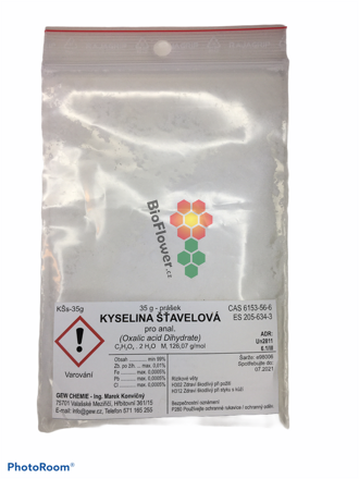 GEW CHEMIE Kyselina šťavelová 35 g