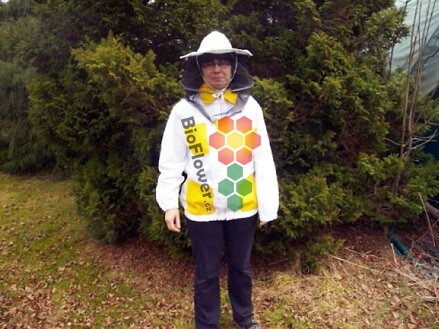 Včelařská bunda s kloboukem 
