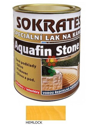 SOKRATES Aquafin Stone 0,7Kg lazura odstín Hemlock