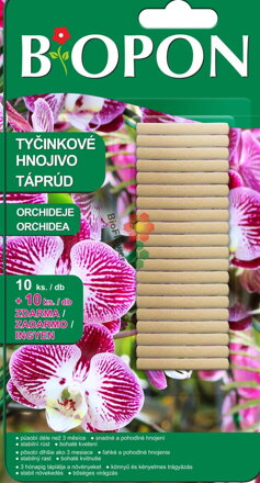 Orchideje - hnojivové tyčinky Biopon
