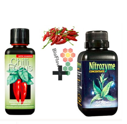 CHILLI GROW KIT - 2 x 1L  (CHILLI FOCUS + NITROZYME)