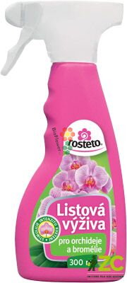 Výživa listová pro orchideje a bromélie Rosteto - 300 ml