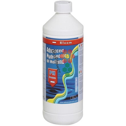 Advanced Hydroponics pH - down květ 1l