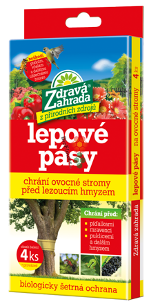 FORESTINA - Lepové pásy ZDRAVÁ ZAHRADA pro ovocné stromy 4ks