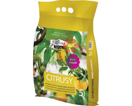 Rašelina Soběslav - Substrát pro Citrusy 5 l