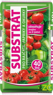 Substrát Forestina Standard - Rajčata, papriky, okurky 40 l