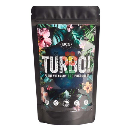 TURBO! Půdní vitamíny pro pokojové rostliny