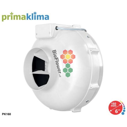 Prima Klima  Ventilátor PK160L, příruba 160 mm , 800m3/h - I MES 