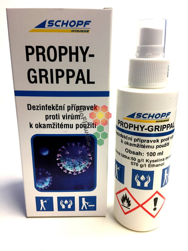 Prophygrippal Dezinfekce proti virům ve spreji 100 ml