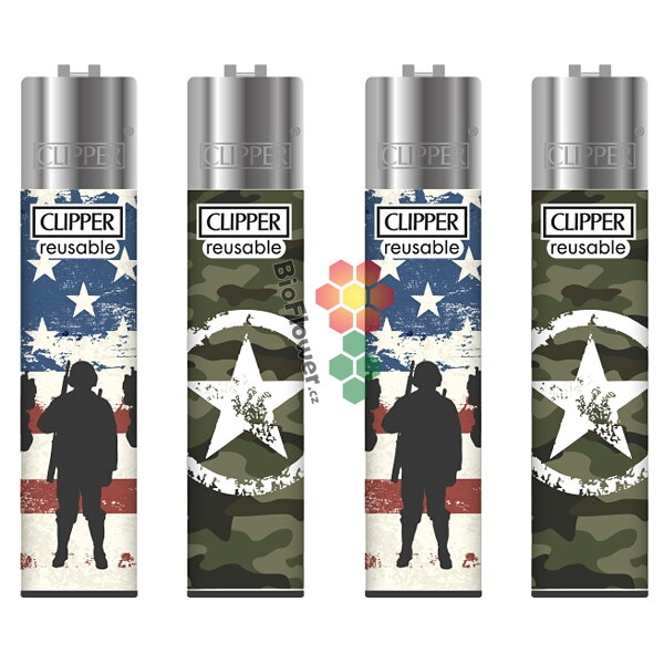 Zapalovač Clipper CP11RH Military