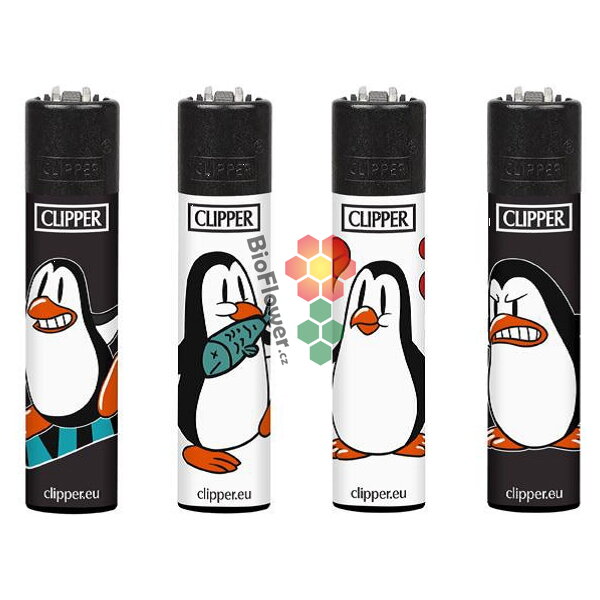 Zapalovač Clipper Classic Large CP11RH Penguins