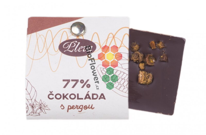 Hořká čokoláda s pergou 77% Hořká čokoláda s pergou 77%