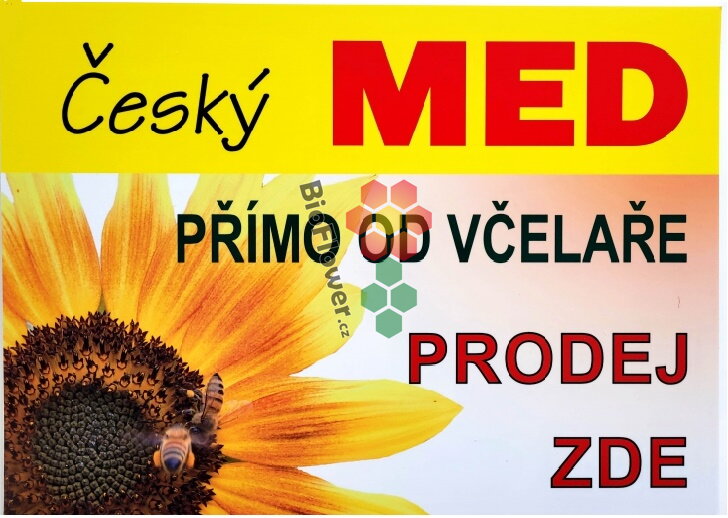 Omyvatelná Cedule Prodej medu D