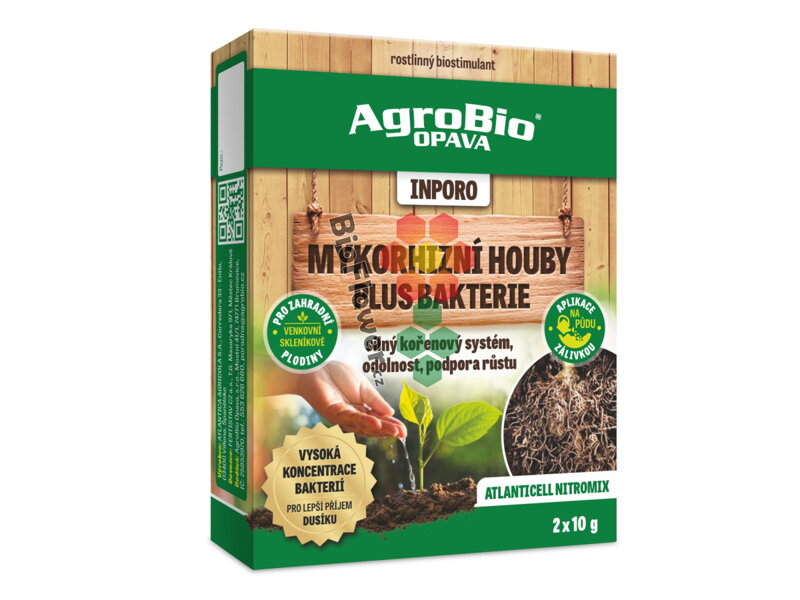 AgroBio INPORO Mykorhizní houby PLUS BAKTERIE