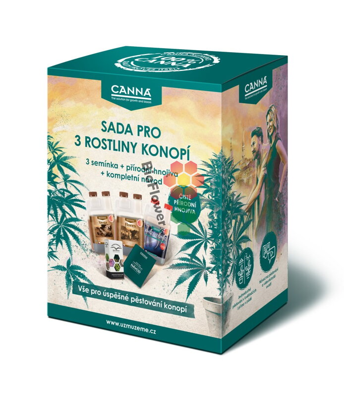 CANNA Starter sada pro 3 rostliny