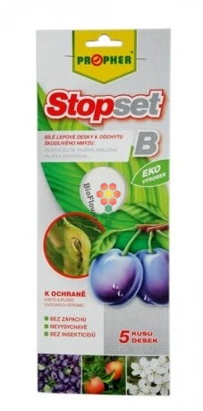 PROPHER - STOPSET - Bílé lepové desky 25x10 cm 5 ks PROPHER - STOPSET - Bílé lepové desky 25x10 cm 5 ks