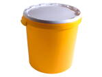 Kovomat Nádoba na med do 40 kg medu plastová žlutá