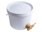 Kovomat Stáčecí nádoba na 12 kg medu plastová bílá