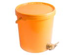 Kovomat Stáčecí nádoba na 25 kg medu plastová žlutá