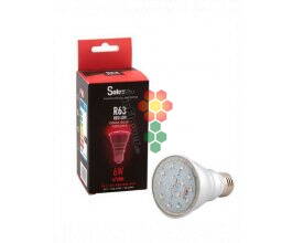 LED žárovka SOLUX Close Red E27 - 6W/670nm